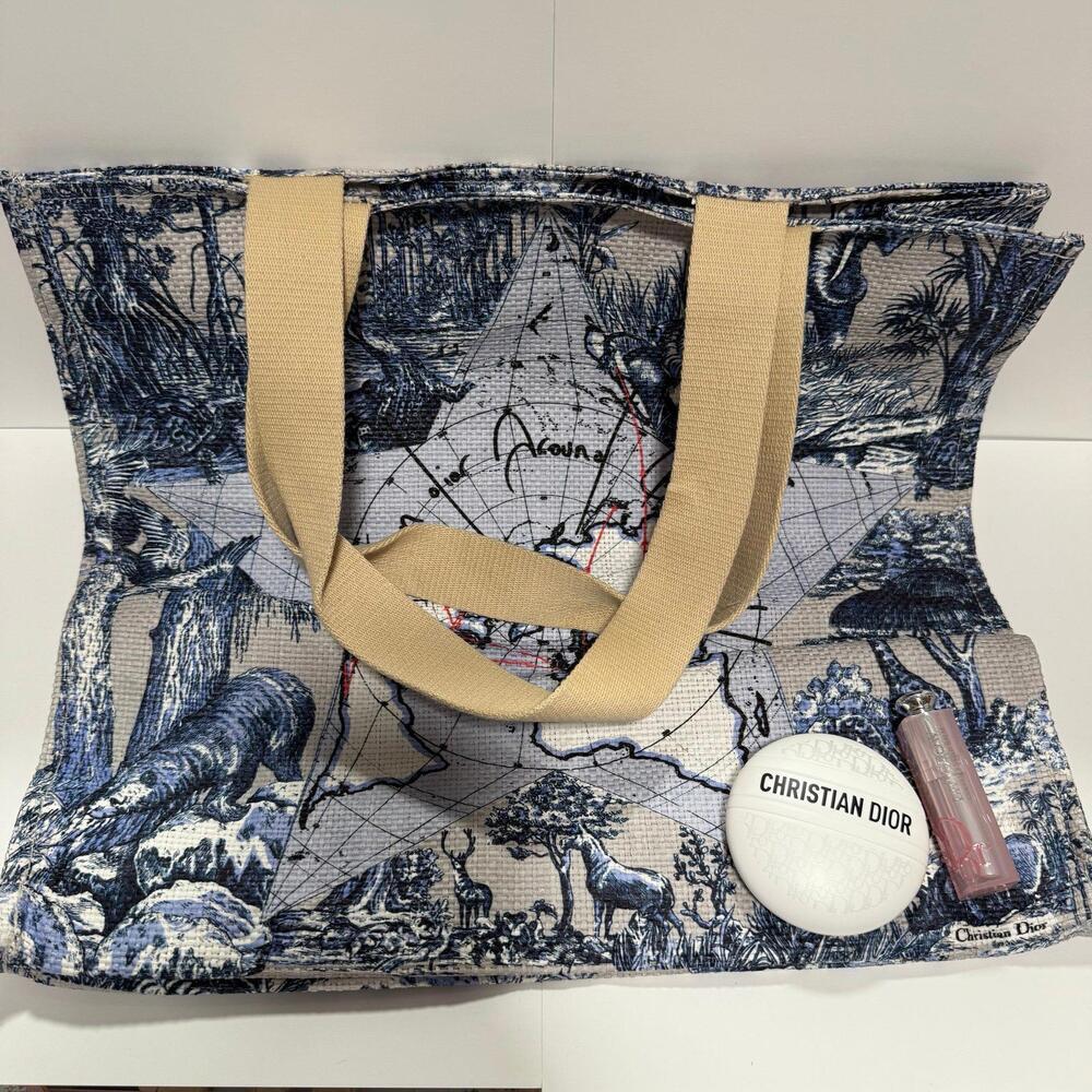 DIOR Around the World Tote Bag Set